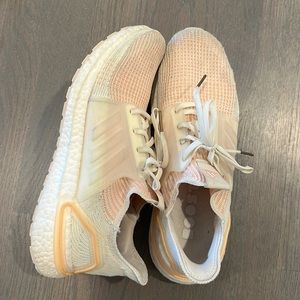 Light Orange Ultraboosts Sneakers